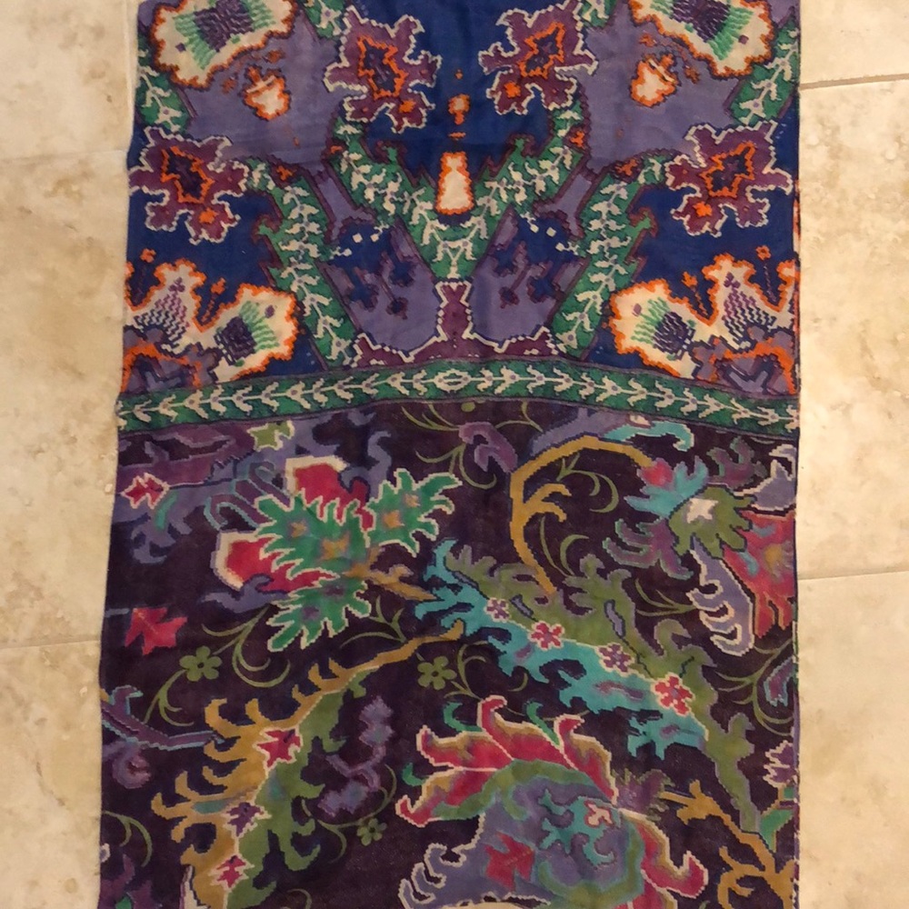 Patterned Infinity Scarf - image 2